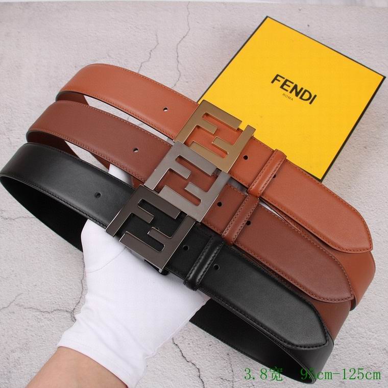 Fendi Belt 38mmX95-125cm 7D123